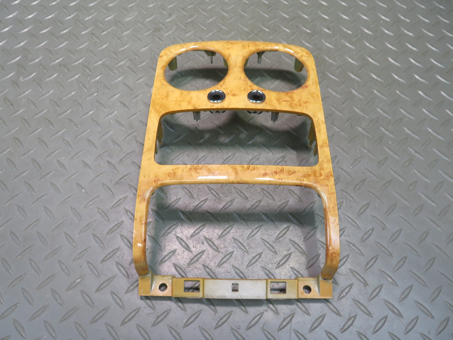 2006-2012 Bentley Flying Spur Center Console Rear A/C Vent Trim Bezel Wood