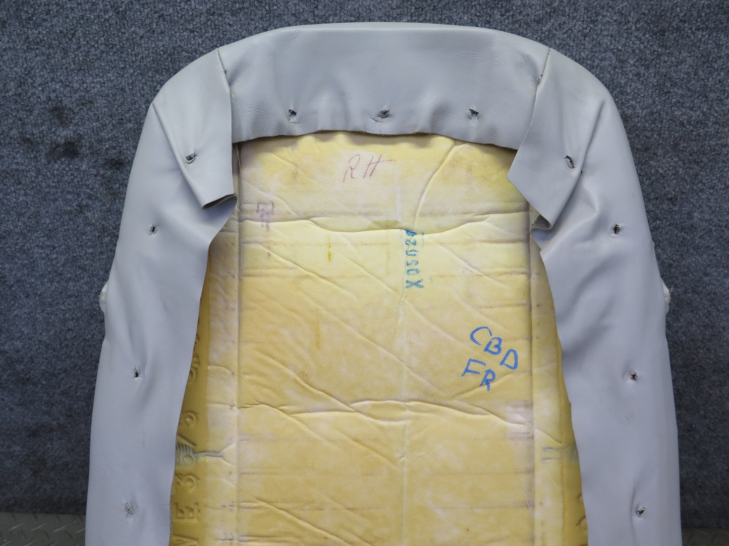 96-99 BMW E36 325iC 328iC Convertible Front Right Seat Upper Leather Cushion OEM