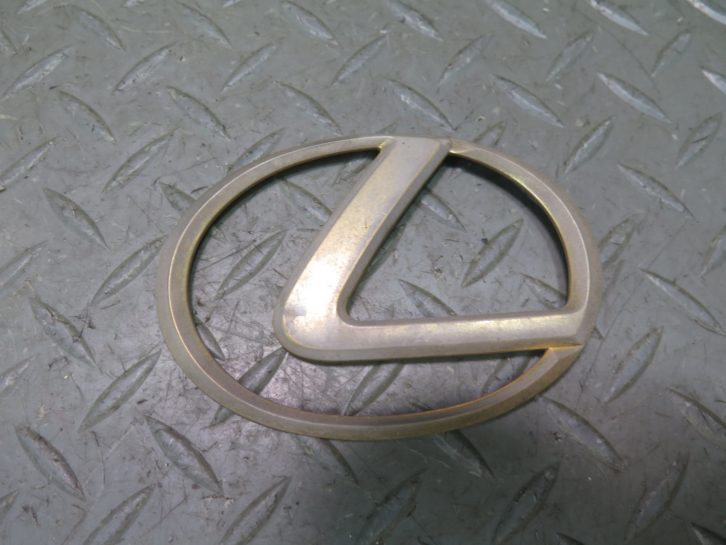 95-00 Lexus UCF20L LS400 Rear Trunk Lid Badge Emblem Logo Gold Set OEM