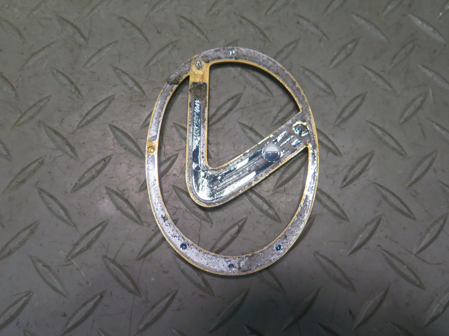 95-00 Lexus UCF20L LS400 Rear Trunk Lid Badge Emblem Logo Gold Set OEM