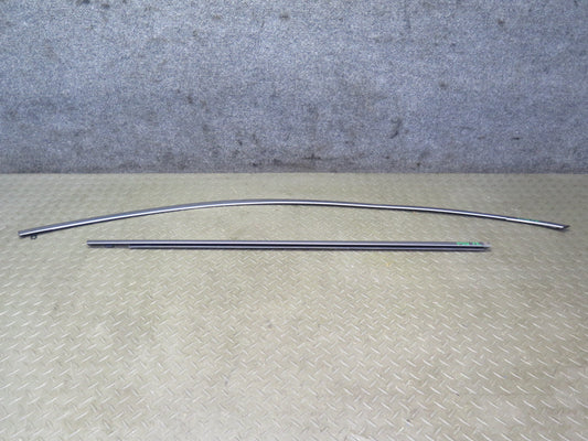 2014-2020 Infiniti QX60 Front Right Door Window Chrome Trim Molding Set of 2