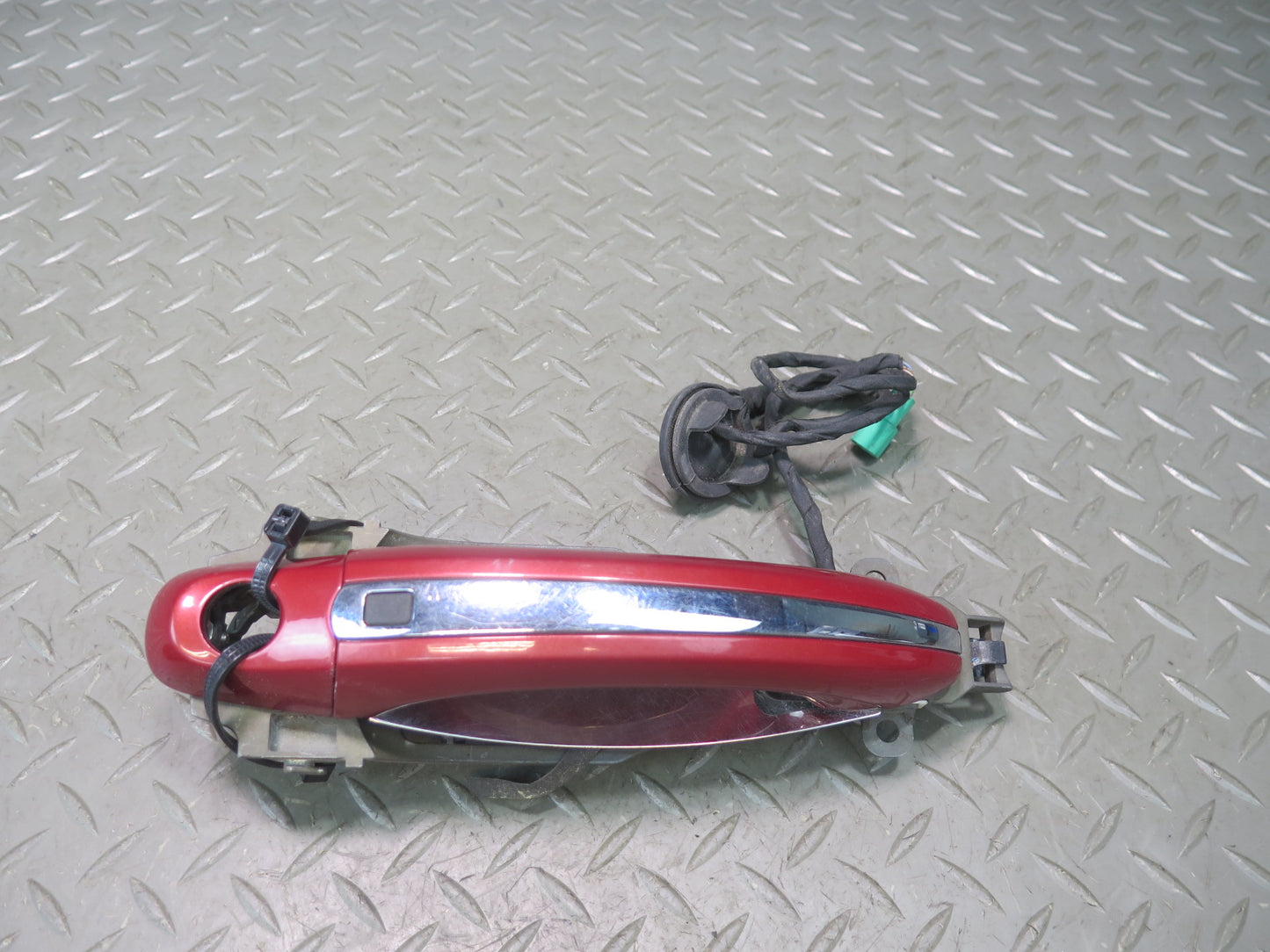 2006-2012 Bentley Flying Spur Front Left Driver Side Exterior Door Handle RED