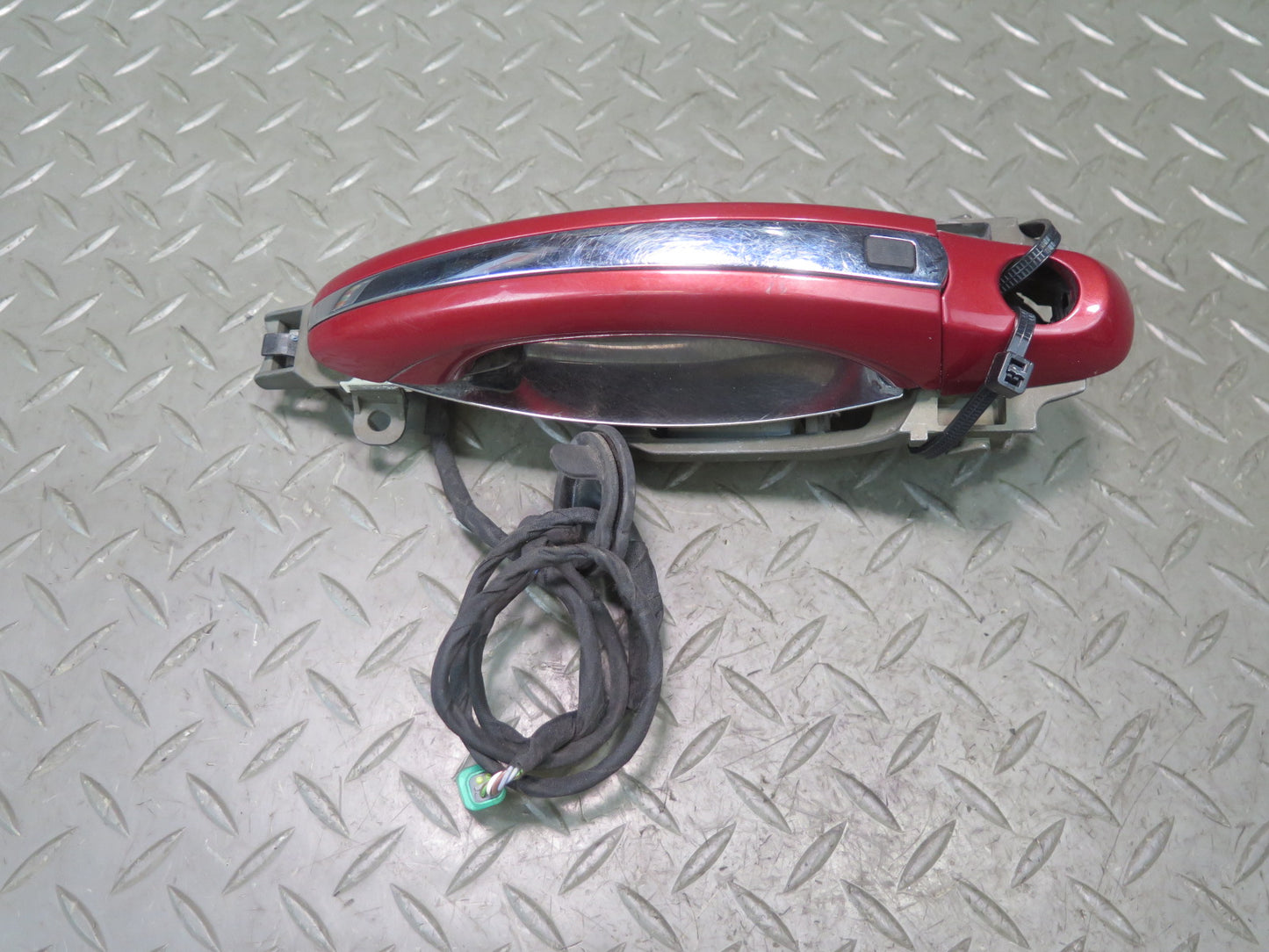 2006-2012 Bentley Flying Spur Front Left Driver Side Exterior Door Handle RED
