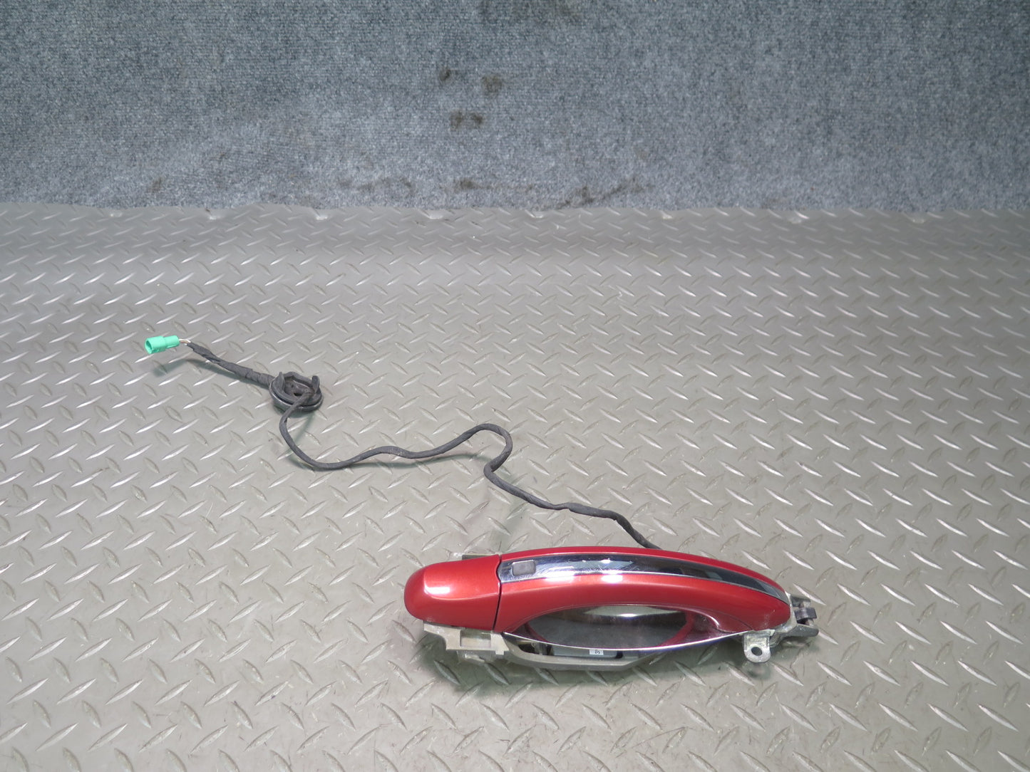 2006-2012 Bentley Flying Spur Rear Left Driver Side Exterior Door Handle RED