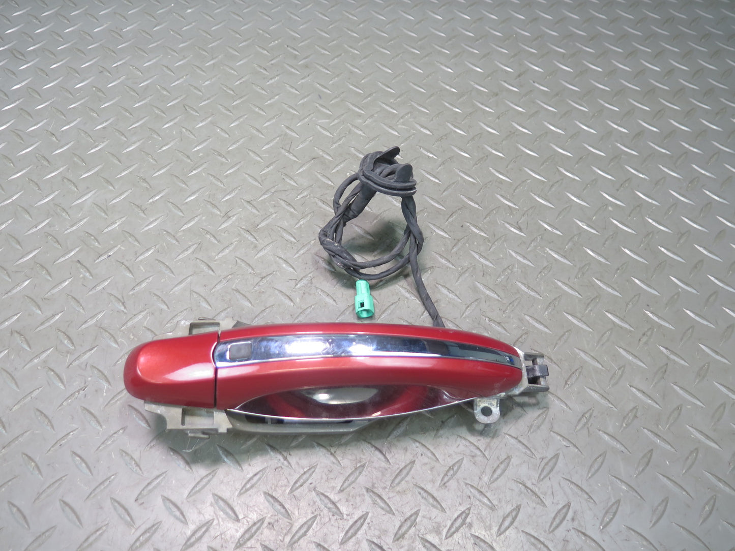 2006-2012 Bentley Flying Spur Rear Left Driver Side Exterior Door Handle RED
