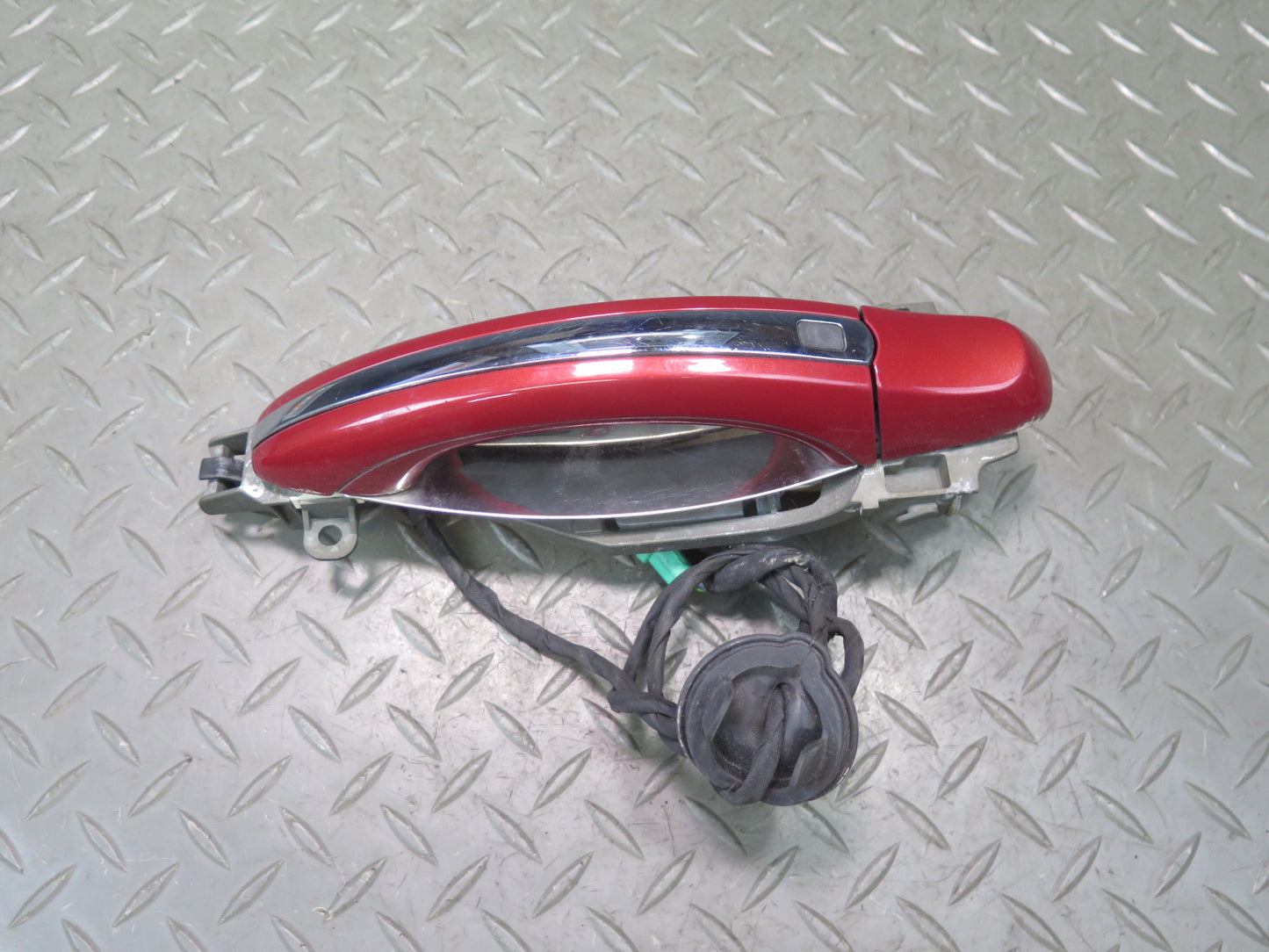 2006-2012 Bentley Flying Spur Rear Left Driver Side Exterior Door Handle RED