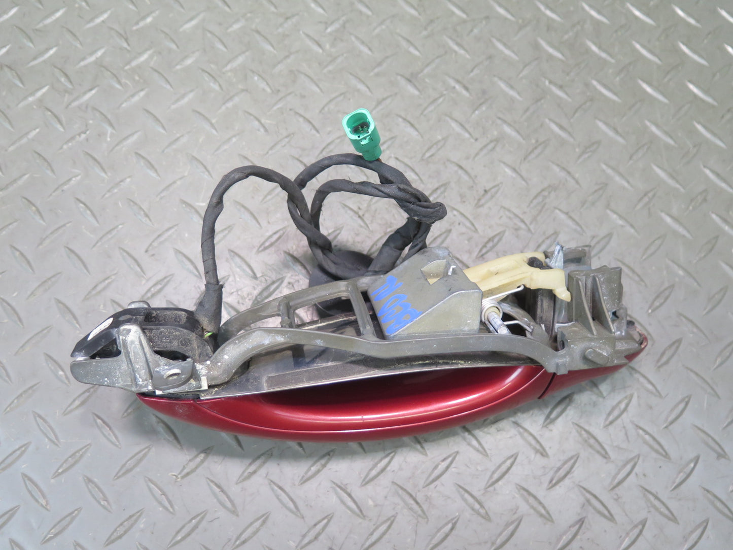 2006-2012 Bentley Flying Spur Rear Left Driver Side Exterior Door Handle RED