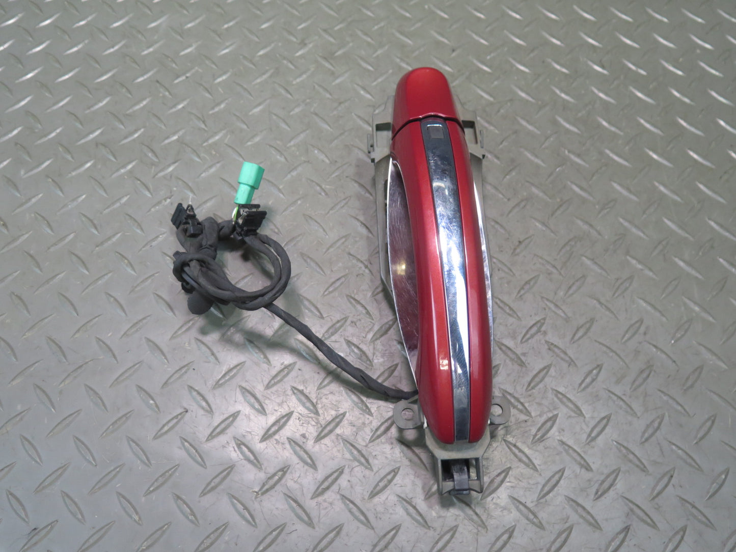 2006-2012 Bentley Flying Spur Rear Right Pass Side Exterior Door Handle RED