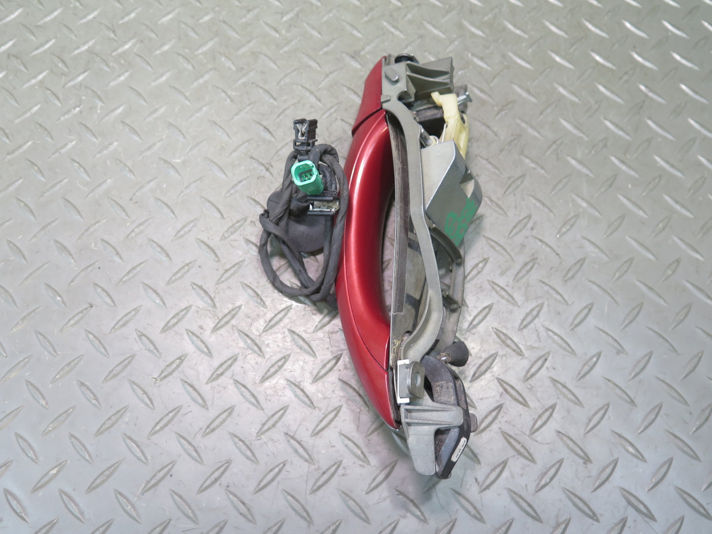 2006-2012 Bentley Flying Spur Rear Right Pass Side Exterior Door Handle RED