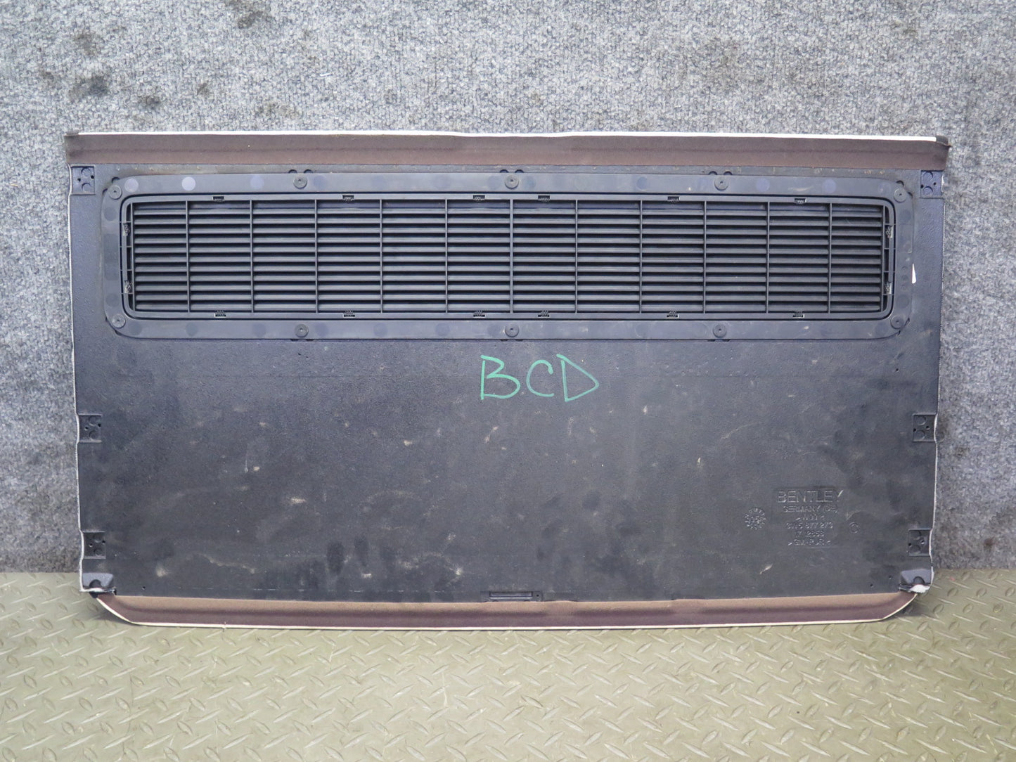 2006-2012 Bentley Flying Spur Front Upper Sunroof Shade Cover