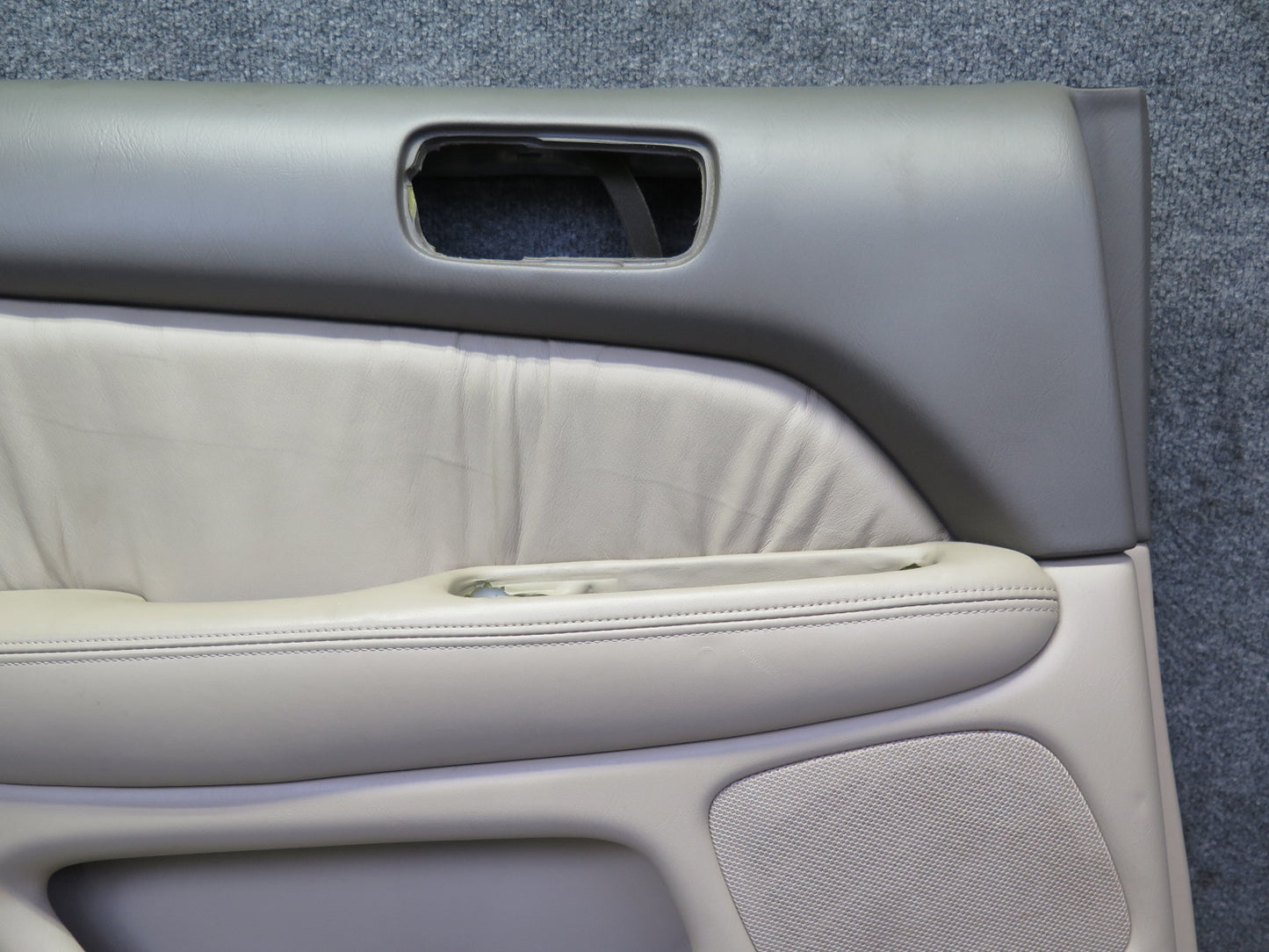 98-00 Lexus UCF20L LS400 Set of 2 Rear Door Interior Trim Cover Panel Ivory OEM
