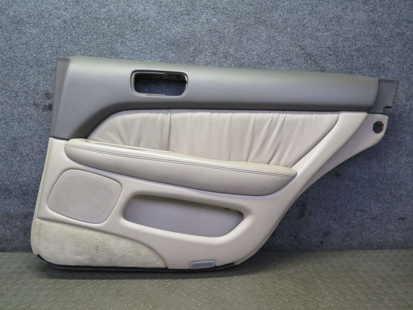98-00 Lexus UCF20L LS400 Set of 2 Rear Door Interior Trim Cover Panel Ivory OEM