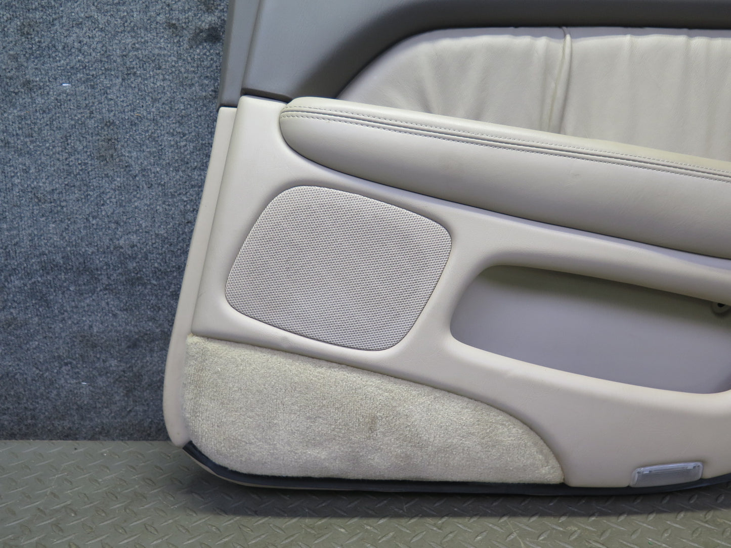 98-00 Lexus UCF20L LS400 Set of 2 Rear Door Interior Trim Cover Panel Ivory OEM