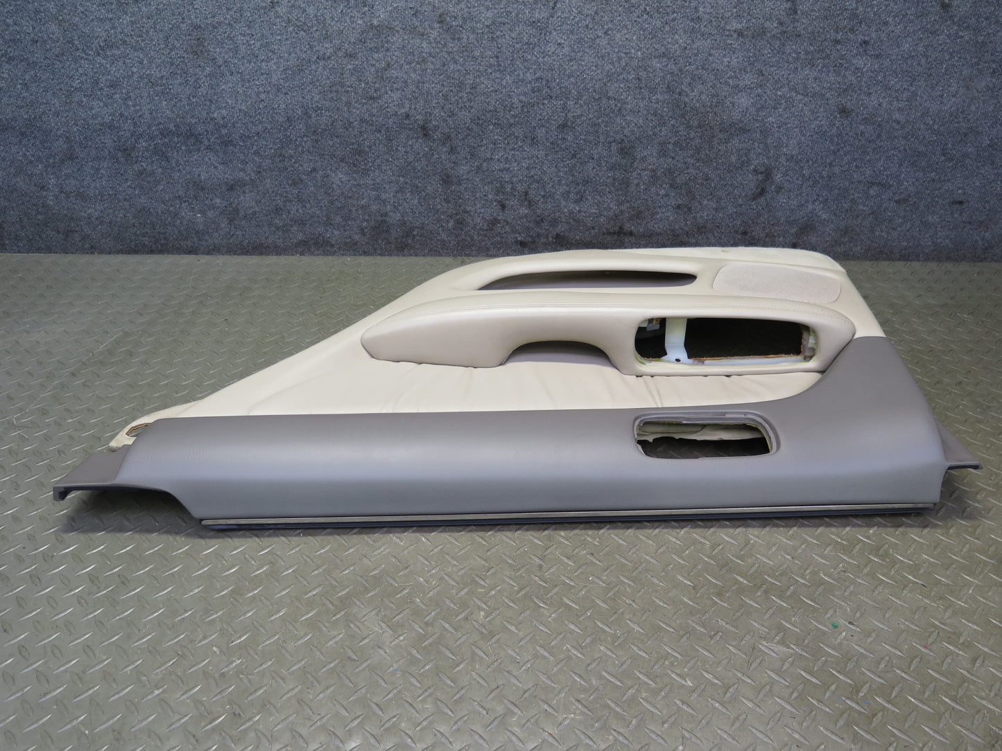 98-00 Lexus UCF20L LS400 Set of 2 Rear Door Interior Trim Cover Panel Ivory OEM