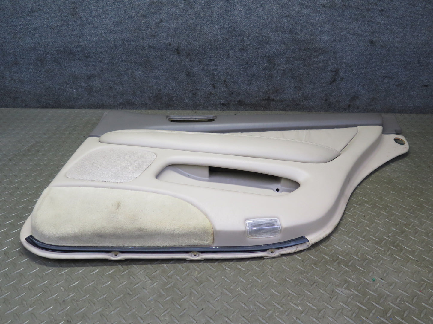 98-00 Lexus UCF20L LS400 Set of 2 Rear Door Interior Trim Cover Panel Ivory OEM