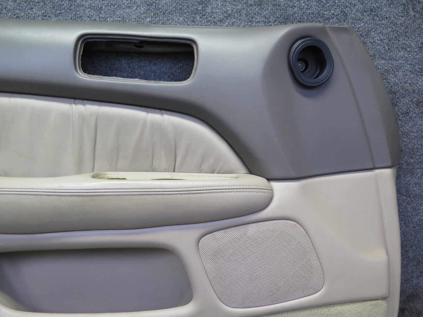 98-00 Lexus UCF20L LS400 Set of 2 Front Door Interior Trim Cover Panel Ivory OEM