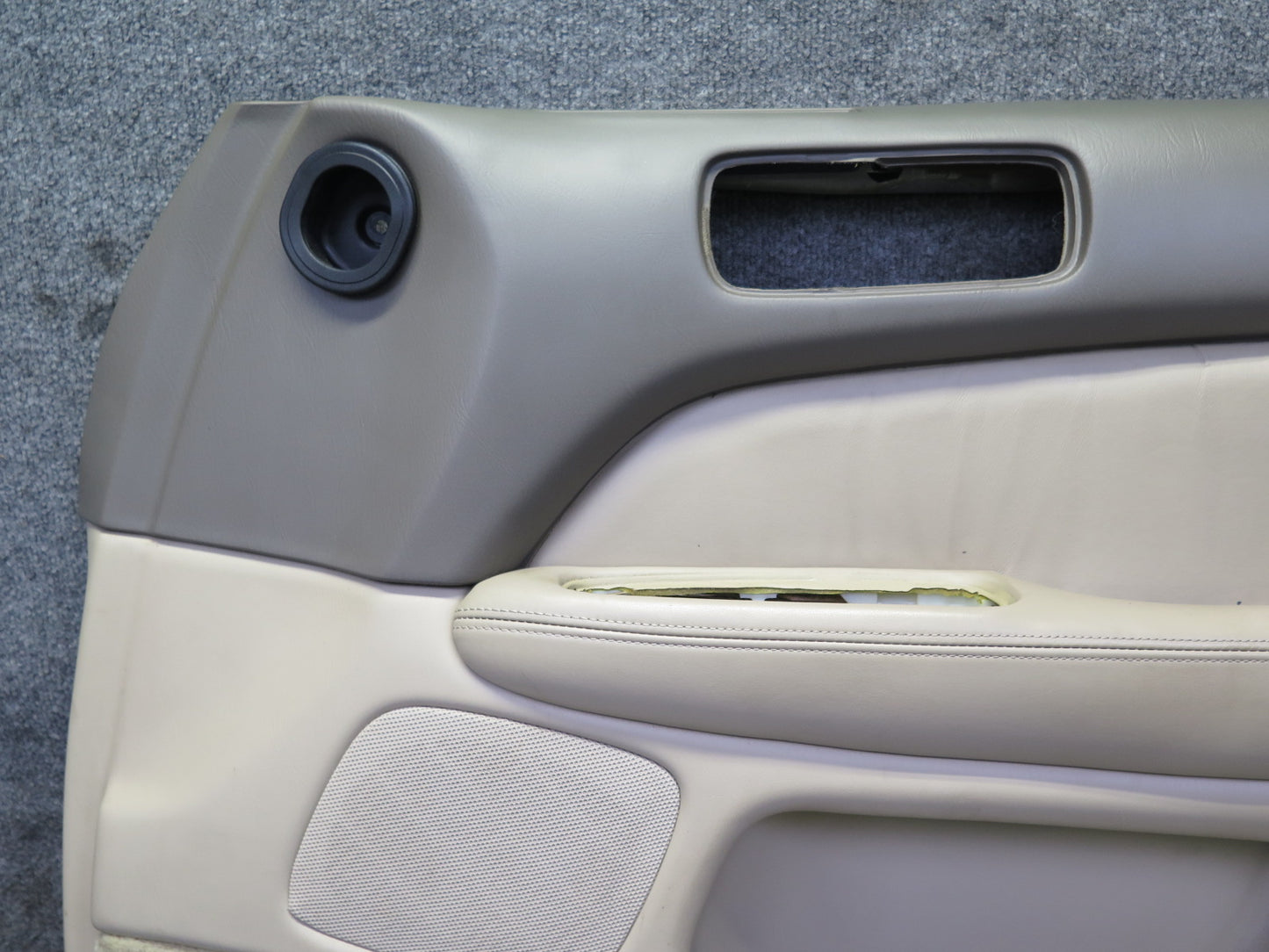 98-00 Lexus UCF20L LS400 Set of 2 Front Door Interior Trim Cover Panel Ivory OEM