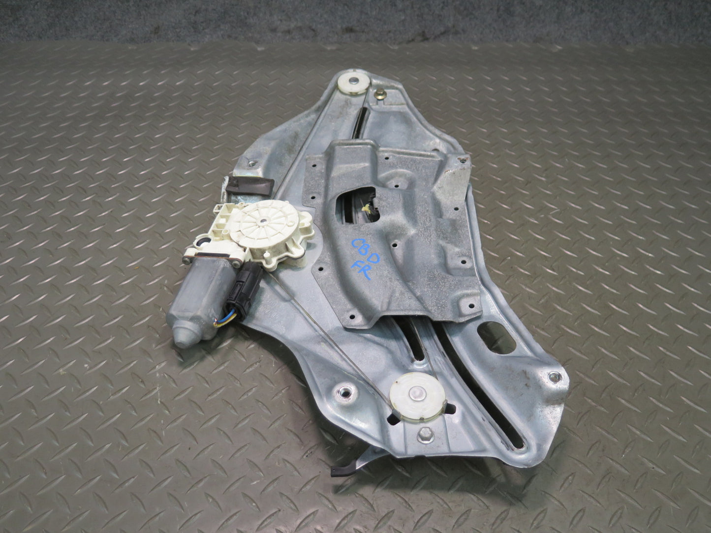 94-99 BMW E36 328iC Convertible Rear Right Quarter Window Regulator w Motor OEM