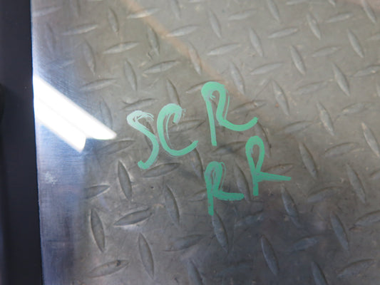 02-10 Lexus Z40 SC430 Rear Right Quarter Glass Window OEM