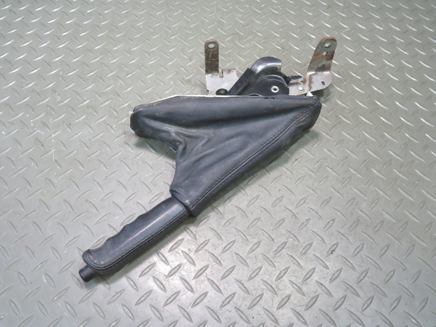 94-99 BMW E36 328ic 325ic Emergency Parking Brake Handle w Boot Black OEM