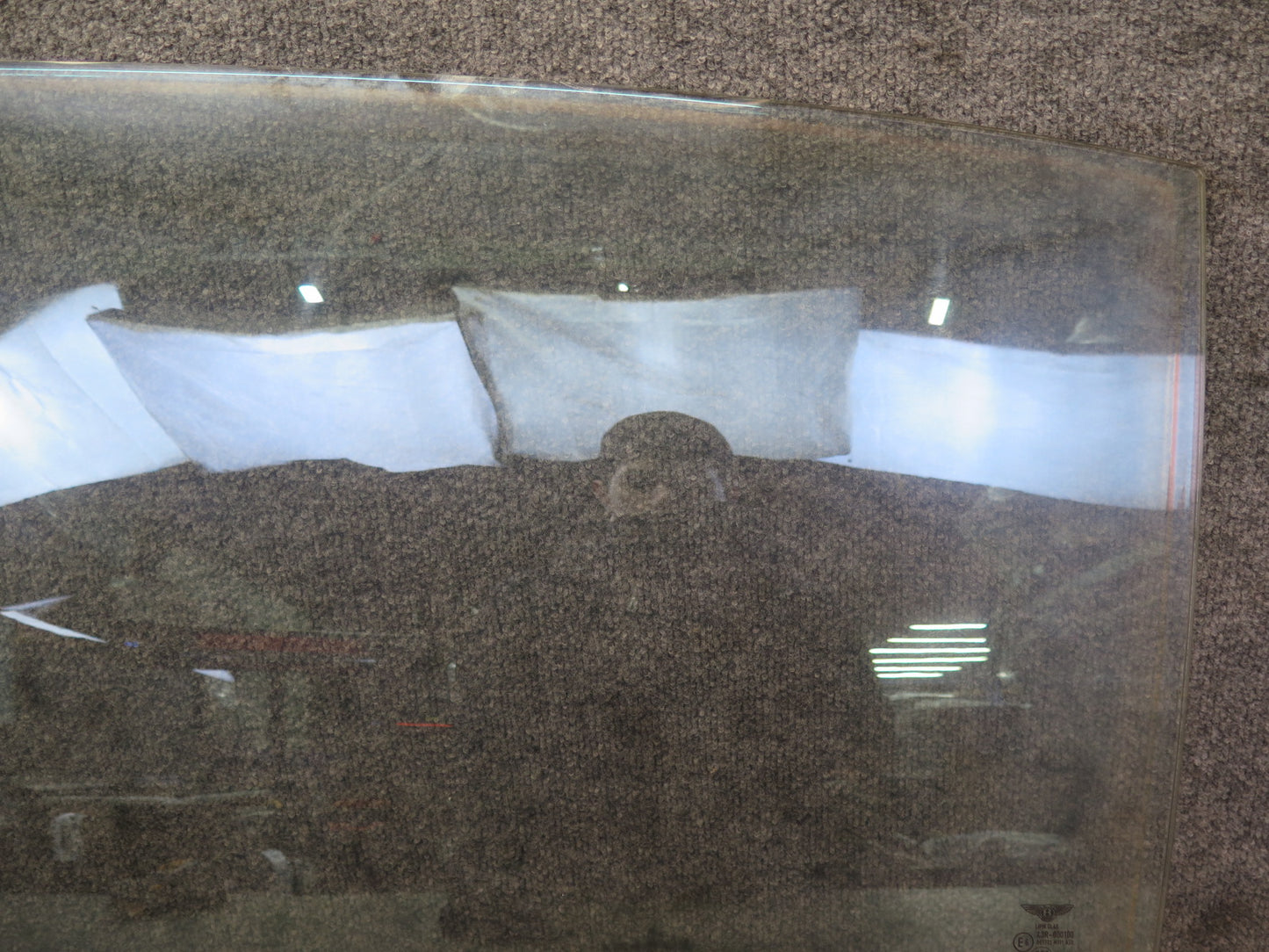 06-12 Bentley Continental Flying Spur Rear Left Driver Side Door Glass Window