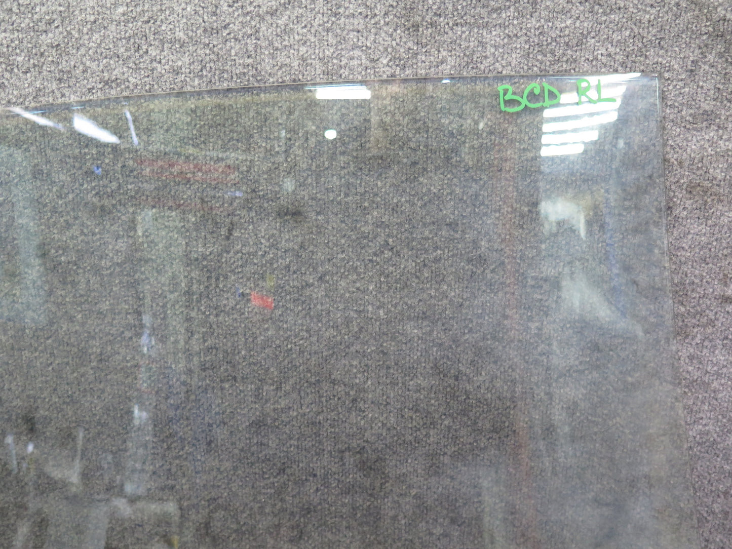 06-12 Bentley Continental Flying Spur Rear Left Driver Side Door Glass Window