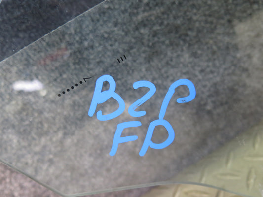 03-08 BMW E85 Z4 Front Right Passenger Door Window Glass Tinted OEM