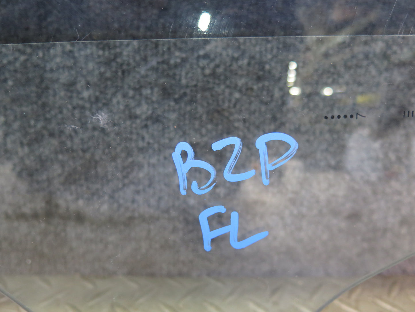 03-08 BMW E85 Z4 Front Left Driver Door Window Glass Tinted OEM