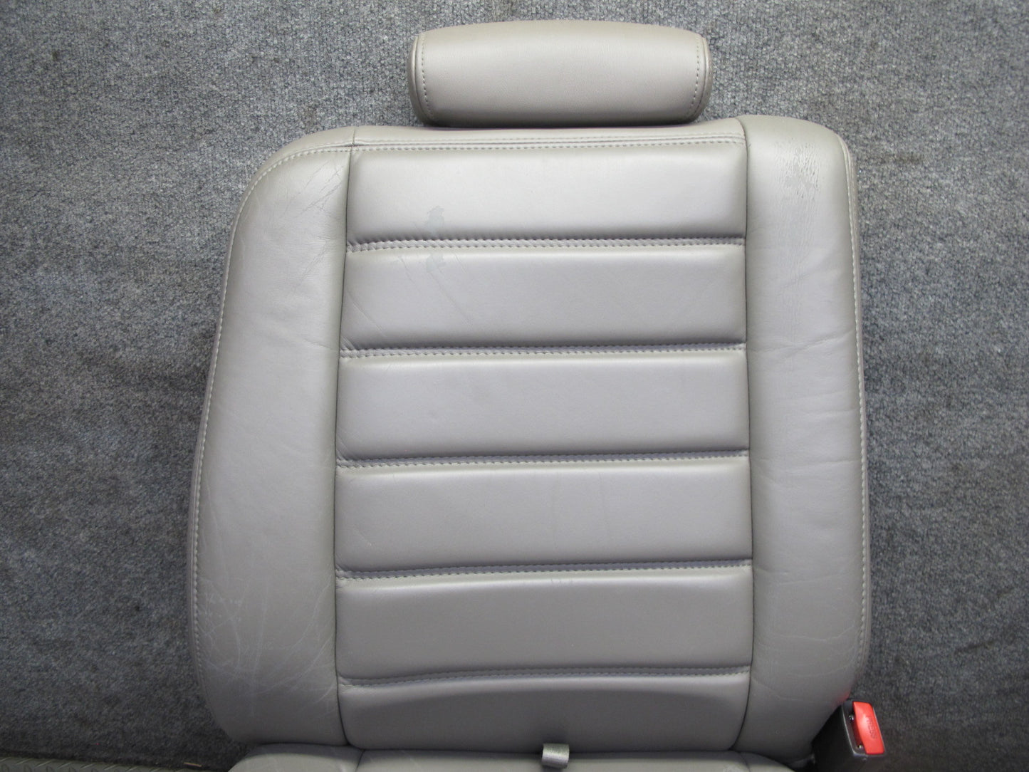 2005-2007 Hummer H2 Rear 2ND ROW Left & Right Leather Seat Wheat Set of 2