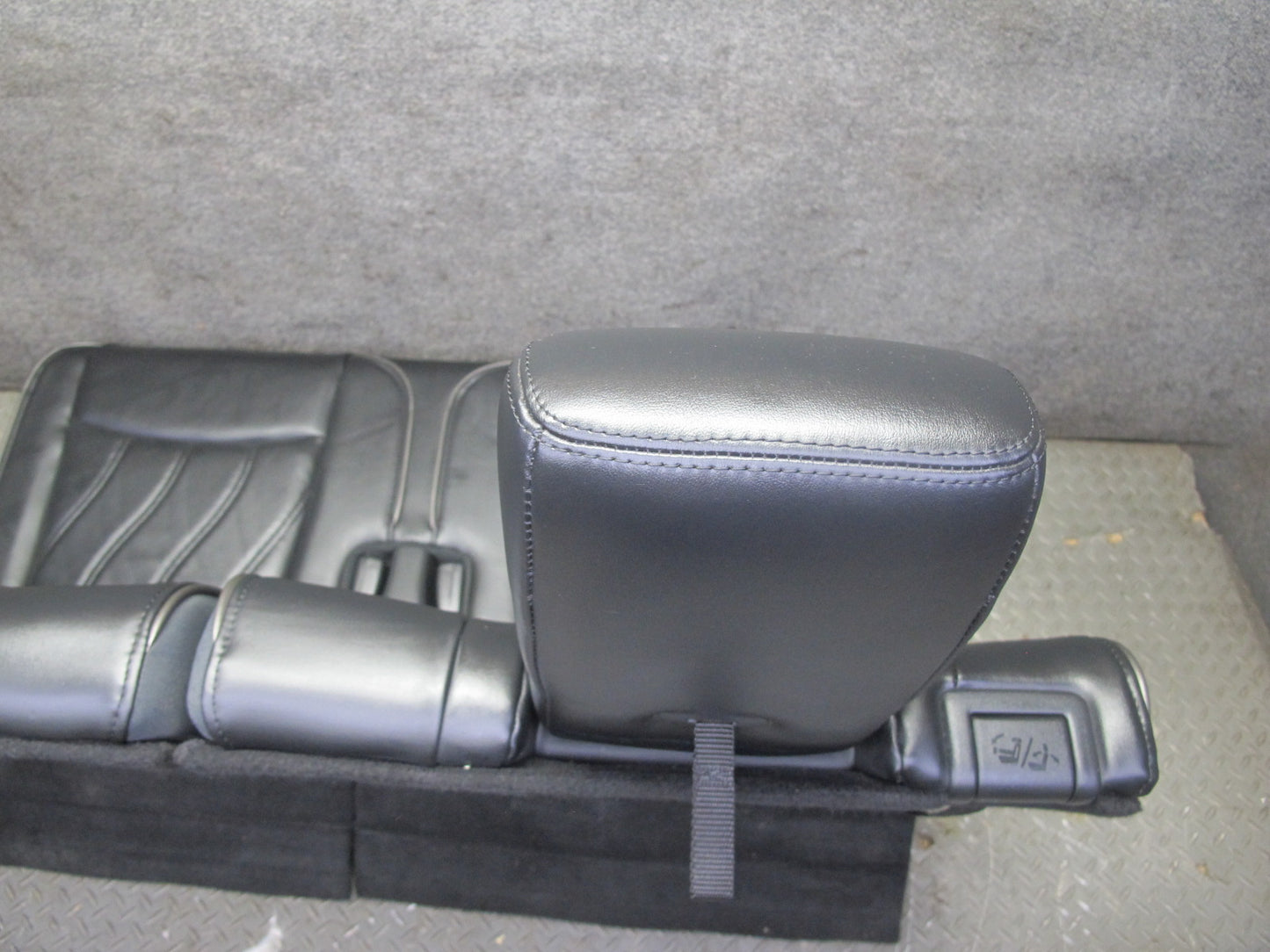 2014-2015 Infiniti QX60 Rear 3RD Third ROW Leather Seat Graphite
