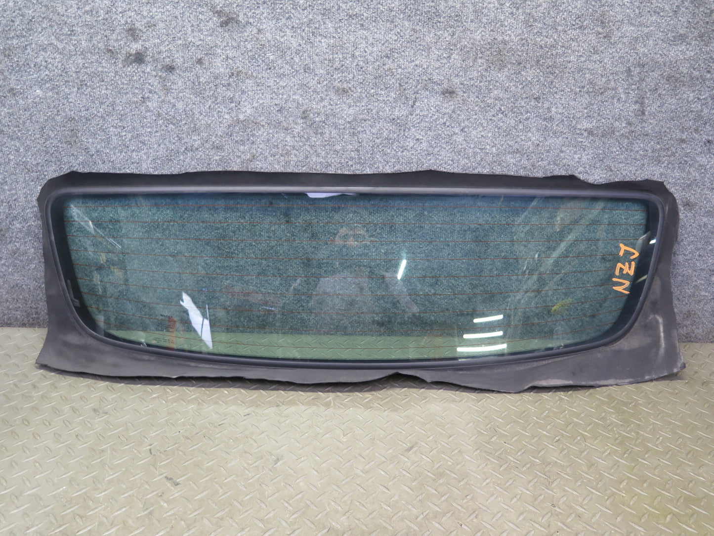 10-19 Nissan 370Z Z34 Convertible Rear Heated Windshield Glass Window OEM