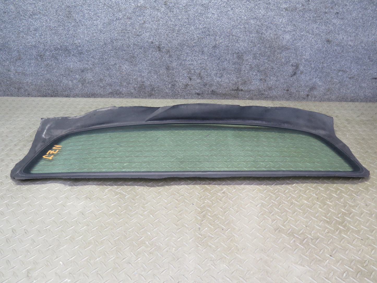 10-19 Nissan 370Z Z34 Convertible Rear Heated Windshield Glass Window OEM
