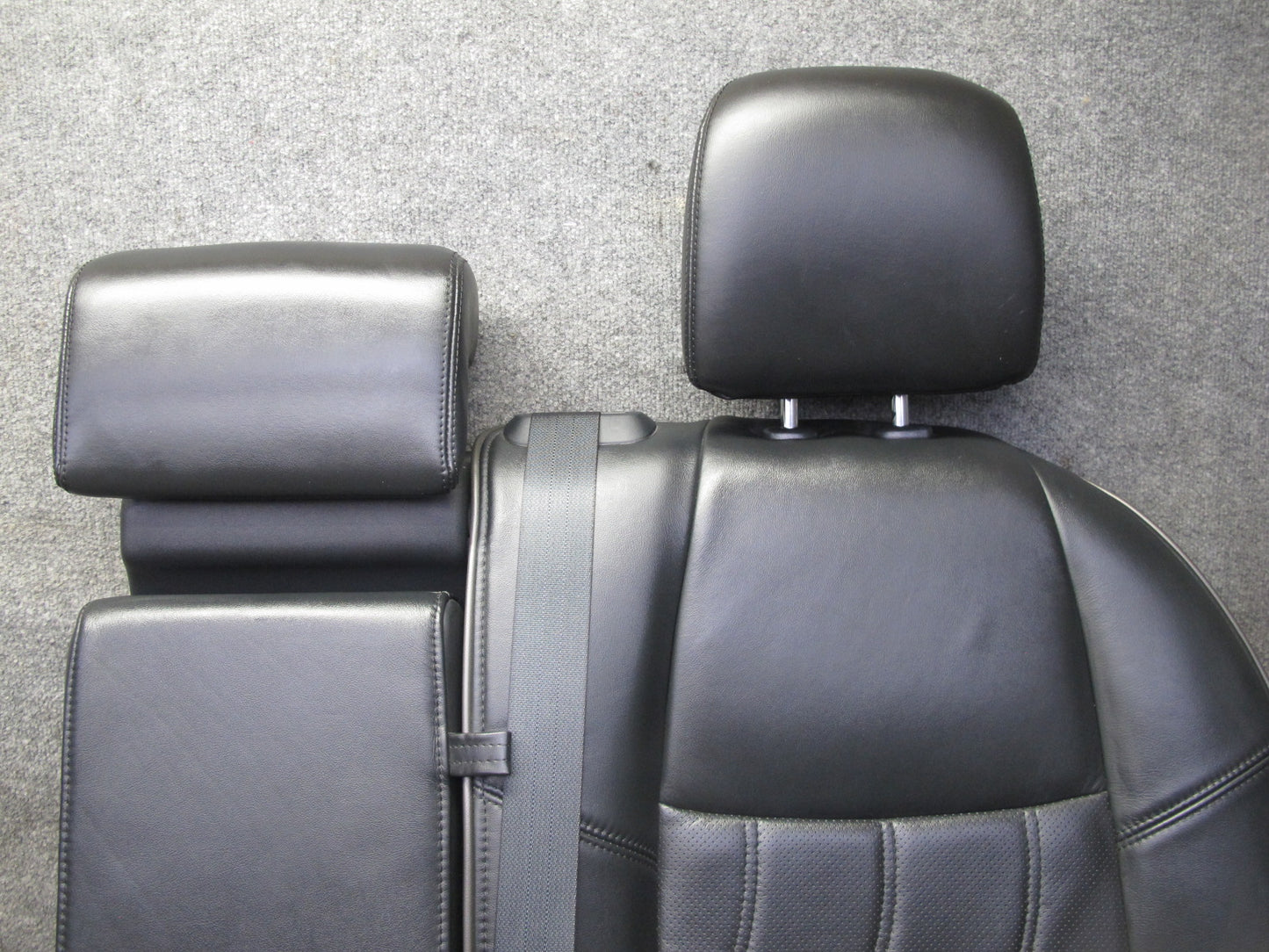 2014-2015 Infiniti QX60 Rear 2ND Second ROW Leather Seat Graphite