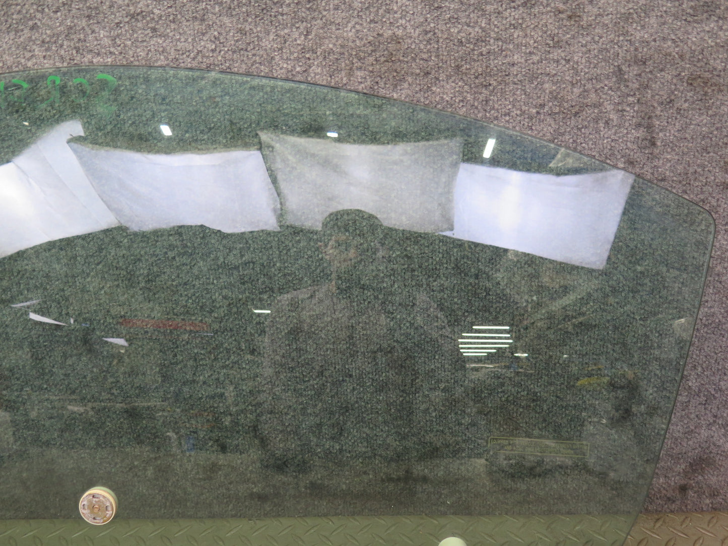 02-10 Lexus SC430 UZZ40L Front Left Driver Door Glass Window OEM