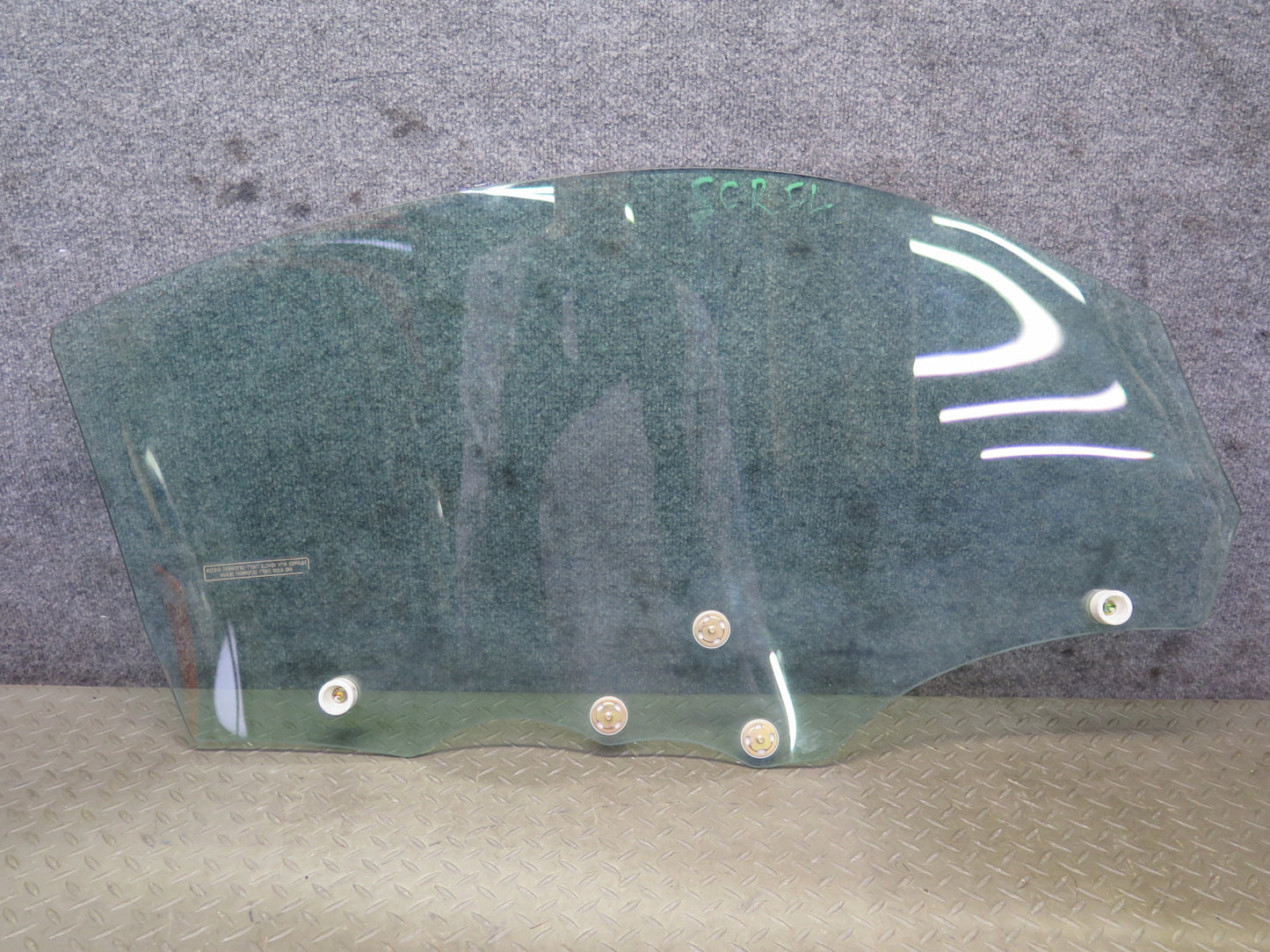 02-10 Lexus SC430 UZZ40L Front Left Driver Door Glass Window OEM