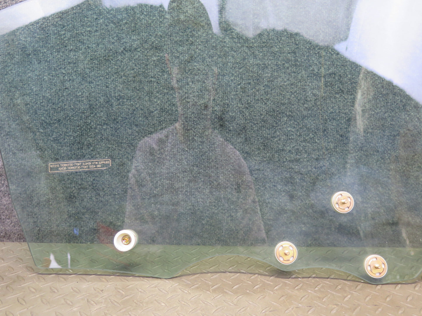 02-10 Lexus SC430 UZZ40L Front Left Driver Door Glass Window OEM