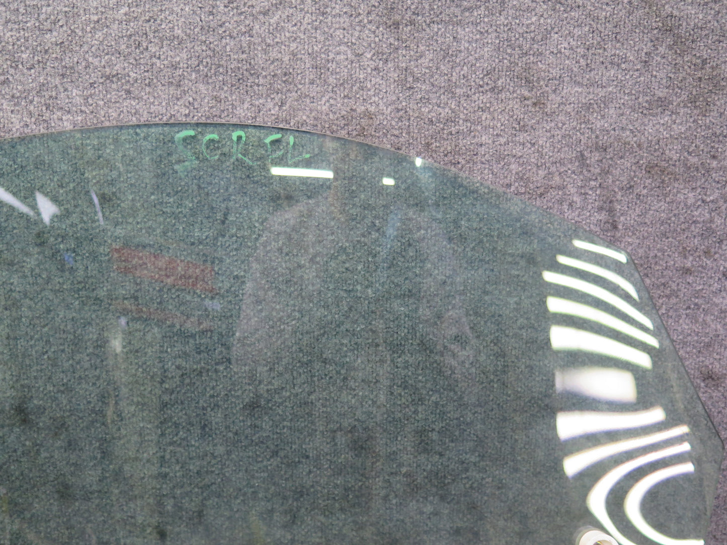 02-10 Lexus SC430 UZZ40L Front Left Driver Door Glass Window OEM
