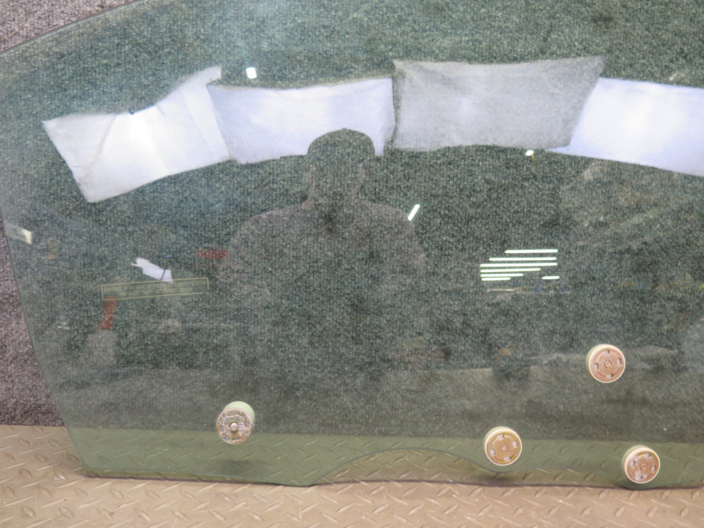 02-10 Lexus SC430 UZZ40L Front Right Passenger Door Glass Window OEM