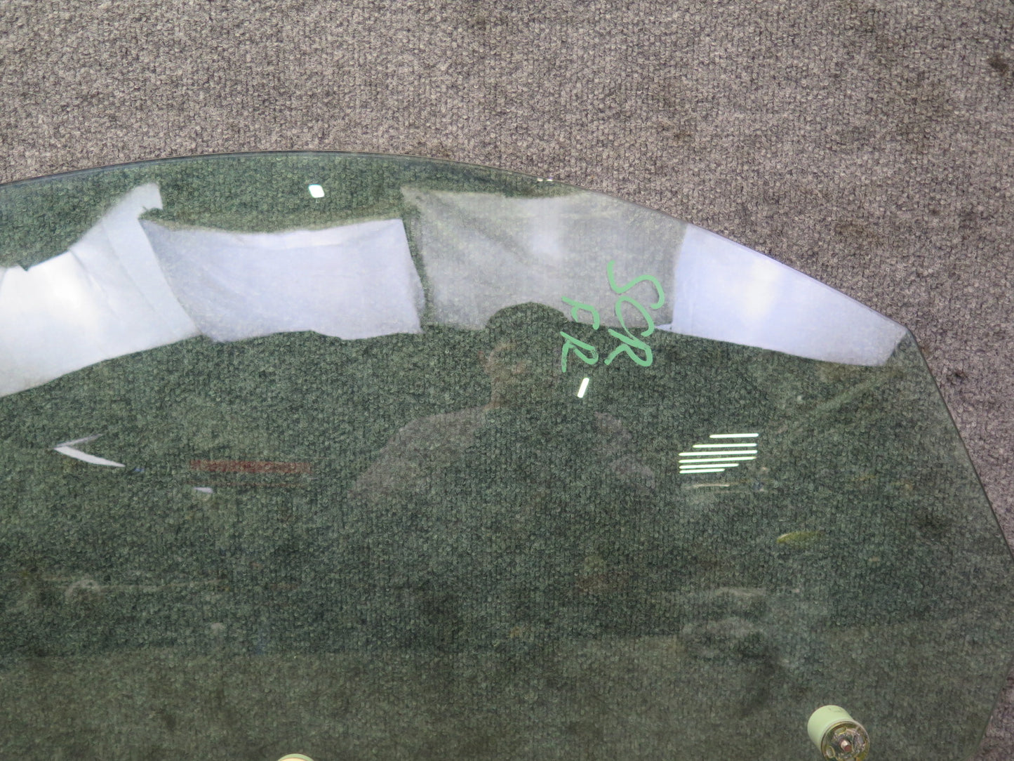 02-10 Lexus SC430 UZZ40L Front Right Passenger Door Glass Window OEM