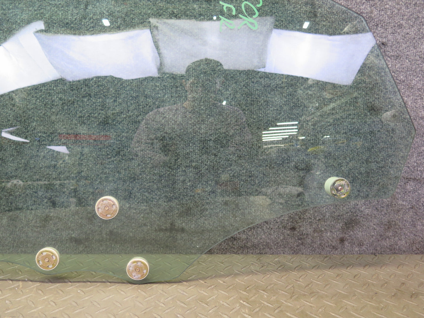 02-10 Lexus SC430 UZZ40L Front Right Passenger Door Glass Window OEM
