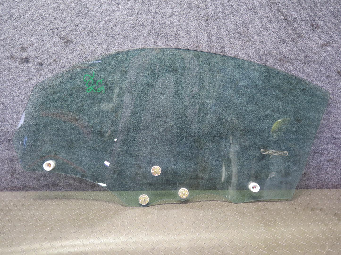 02-10 Lexus SC430 UZZ40L Front Right Passenger Door Glass Window OEM