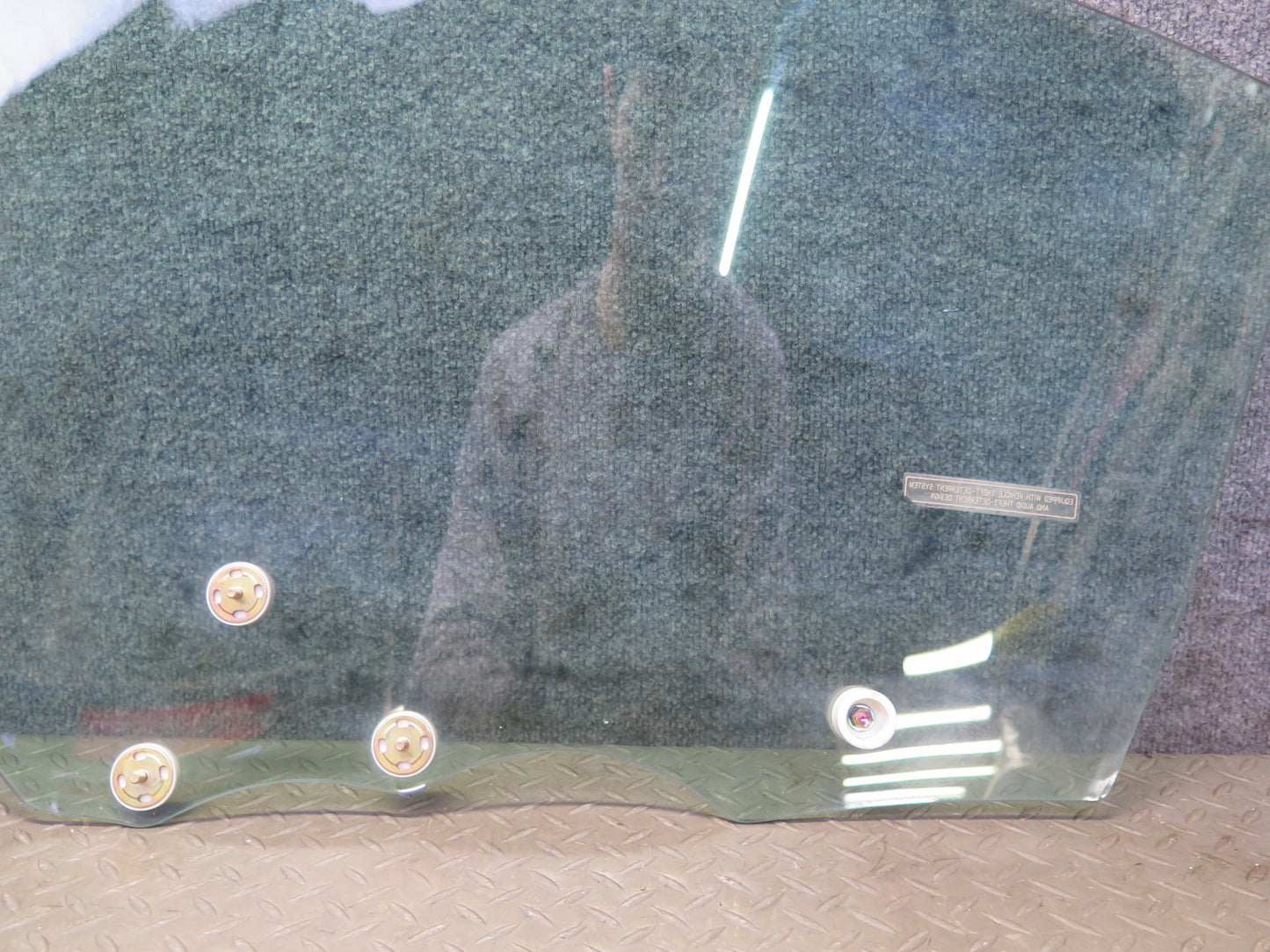 02-10 Lexus SC430 UZZ40L Front Right Passenger Door Glass Window OEM