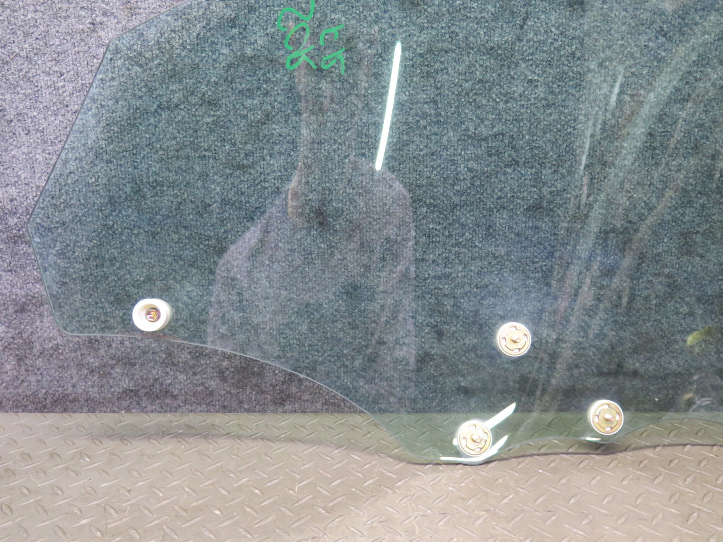 02-10 Lexus SC430 UZZ40L Front Right Passenger Door Glass Window OEM