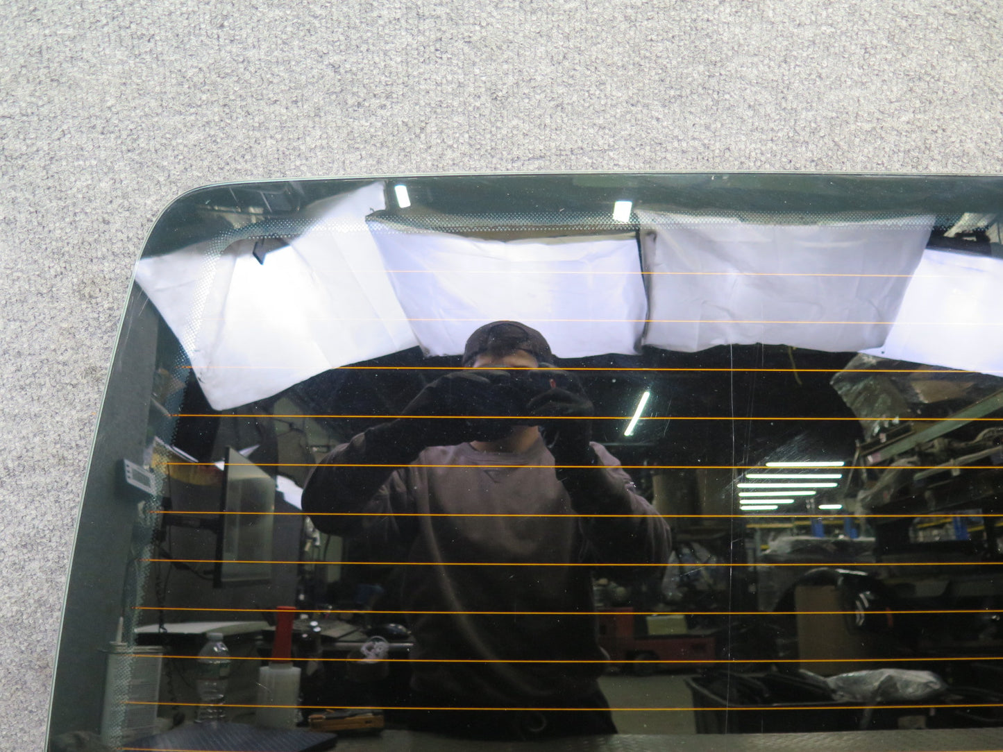 01-03 VW Eurovan T4 Rear Tailgate Liftgate Heated Windshield Glass Window OEM