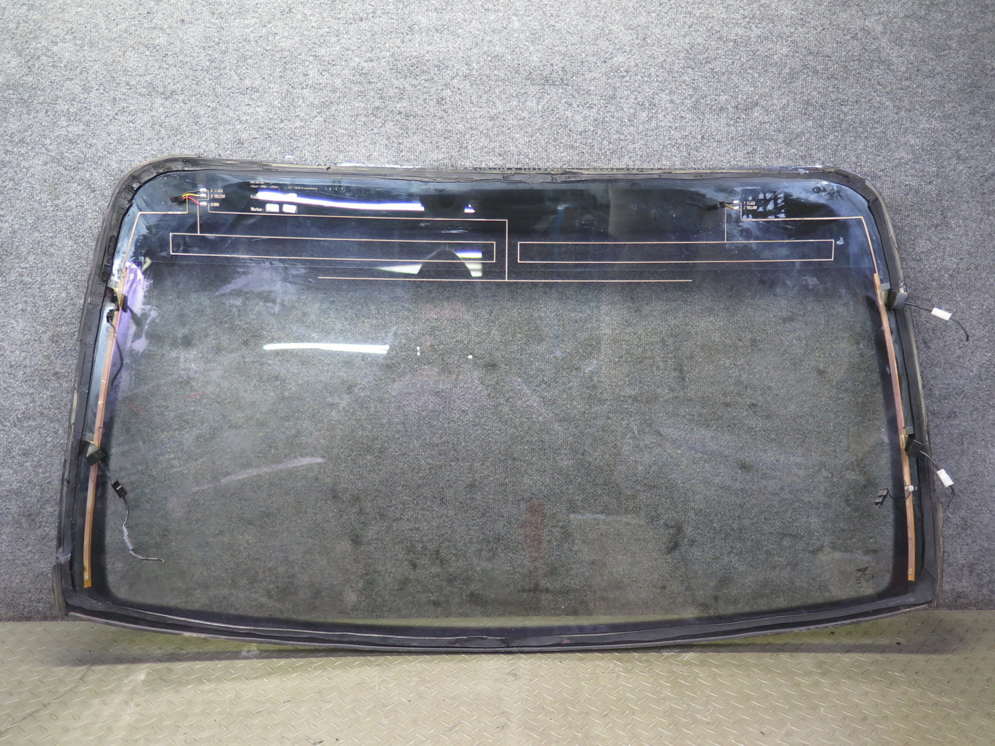 2006-2012 Bentley Flying Spur Rear Heated Windshield Window Glass