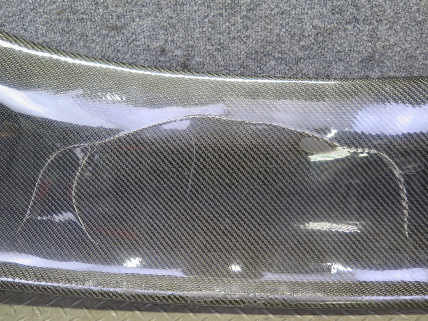 09-20 Nissan 370Z Z34 Coupe Rear Carbon Spoiler Wing