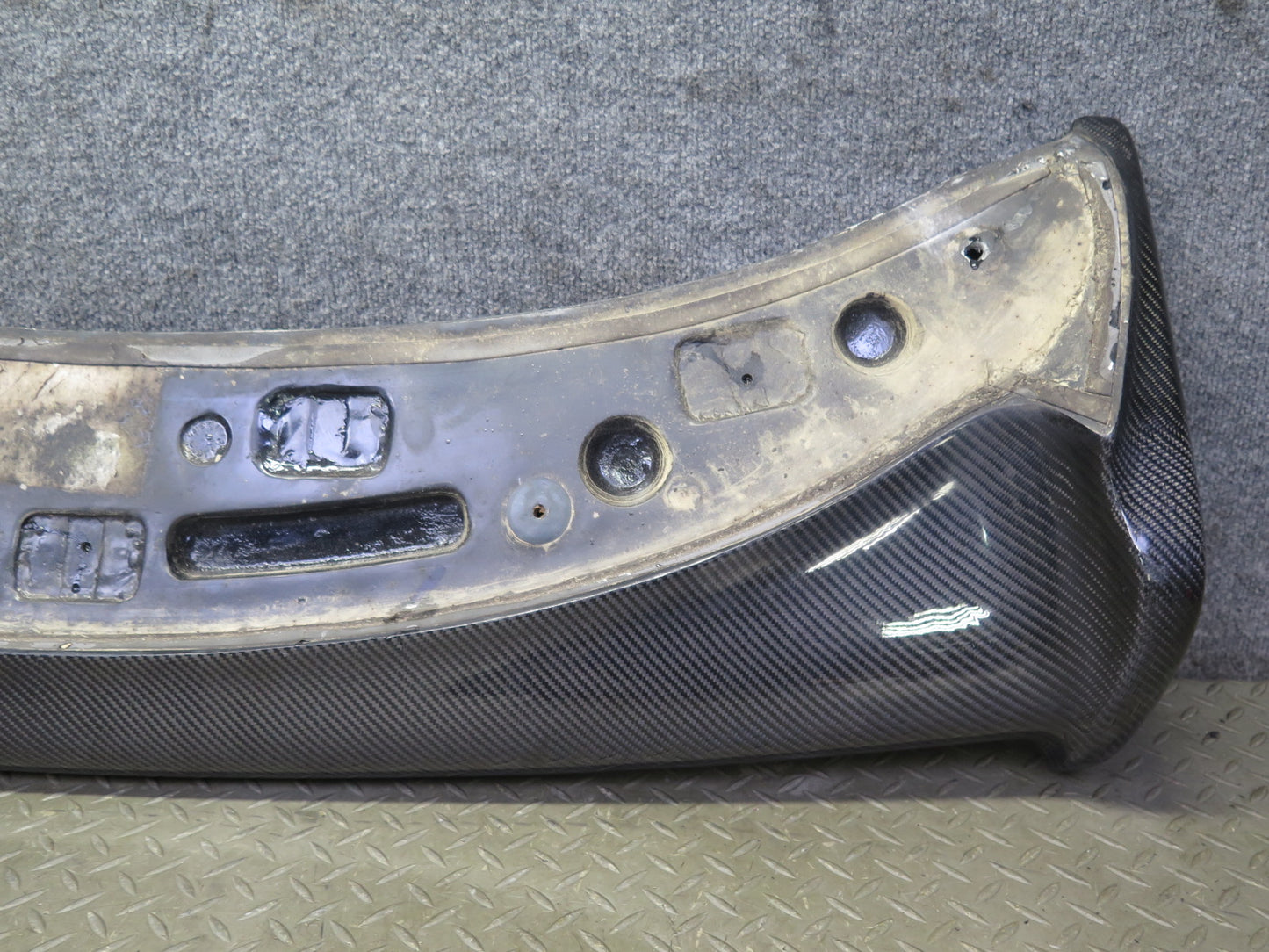 09-20 Nissan 370Z Z34 Coupe Rear Carbon Spoiler Wing