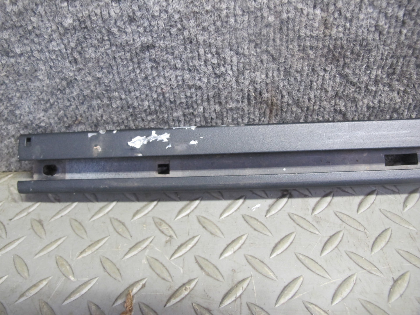 2003-2009 Hummer H2 Left & Right Roof Rail Track Luggage Bracket Molding Set