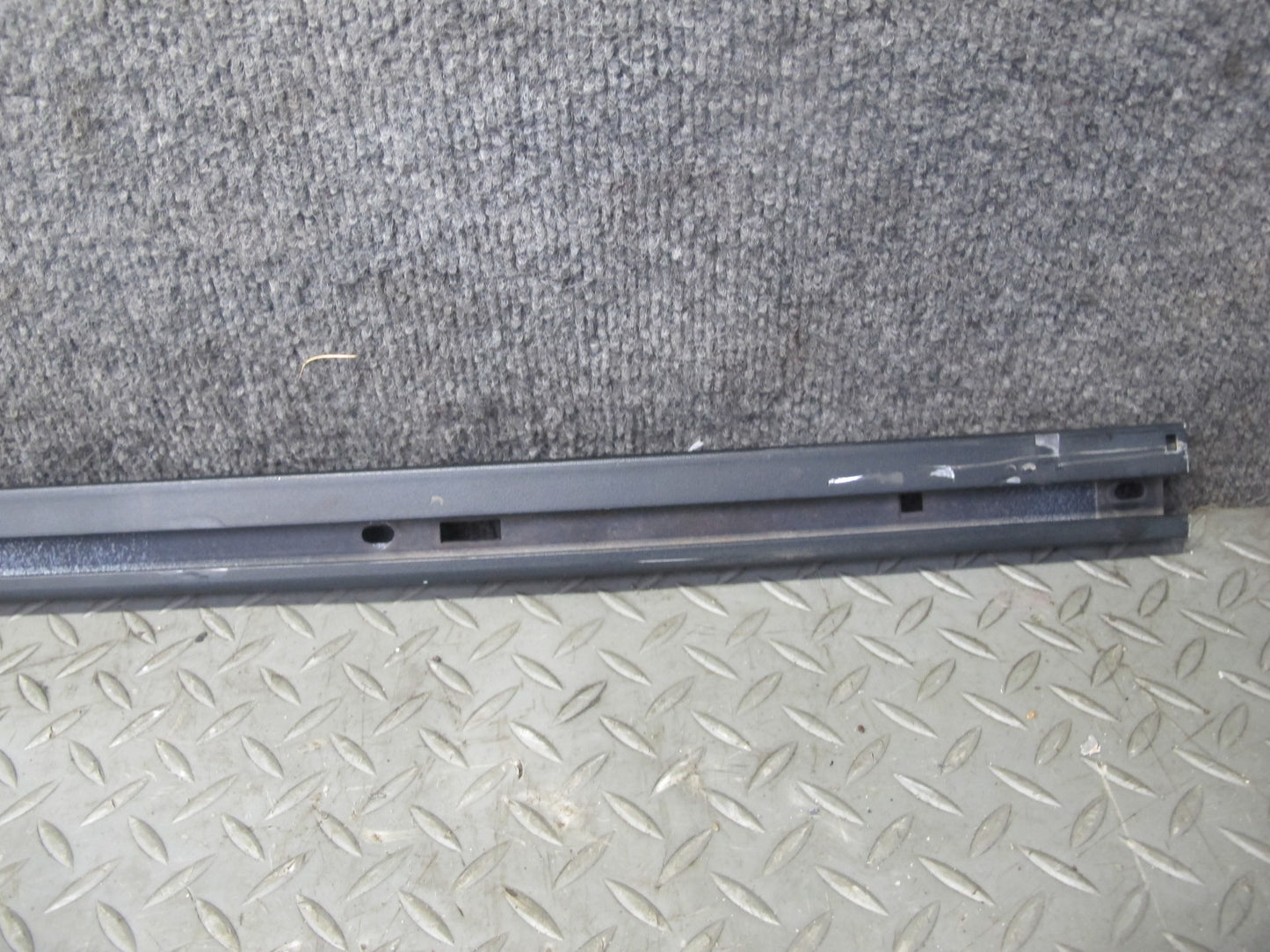 2003-2009 Hummer H2 Left & Right Roof Rail Track Luggage Bracket Molding Set
