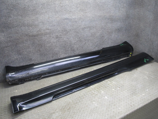 02-05 Lexus SC430 UZZ40L Set of 2 Left & Right Side Skirt Rocker Panel Black OEM